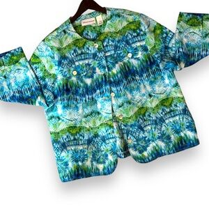 Plus Size Alfred Dunner Button Up Light Jacket